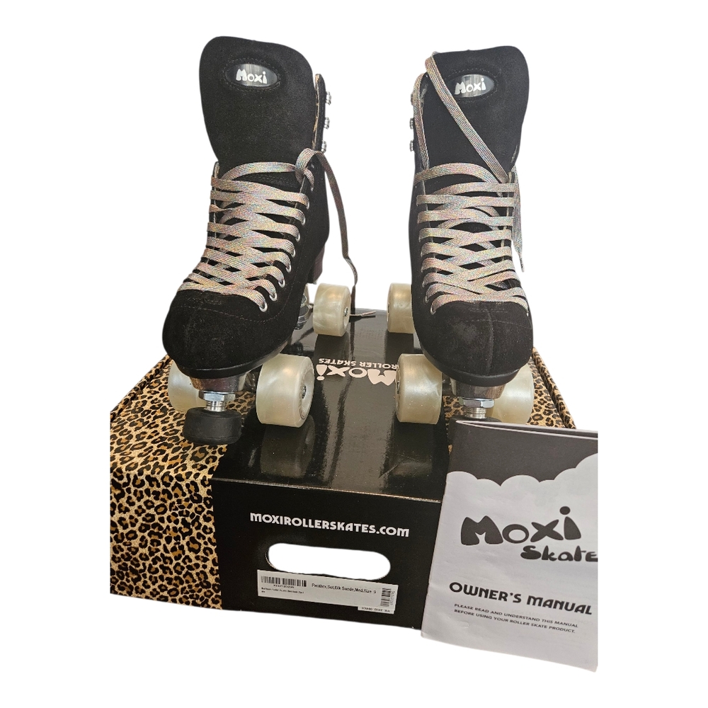 Moxi Black Roller Skates